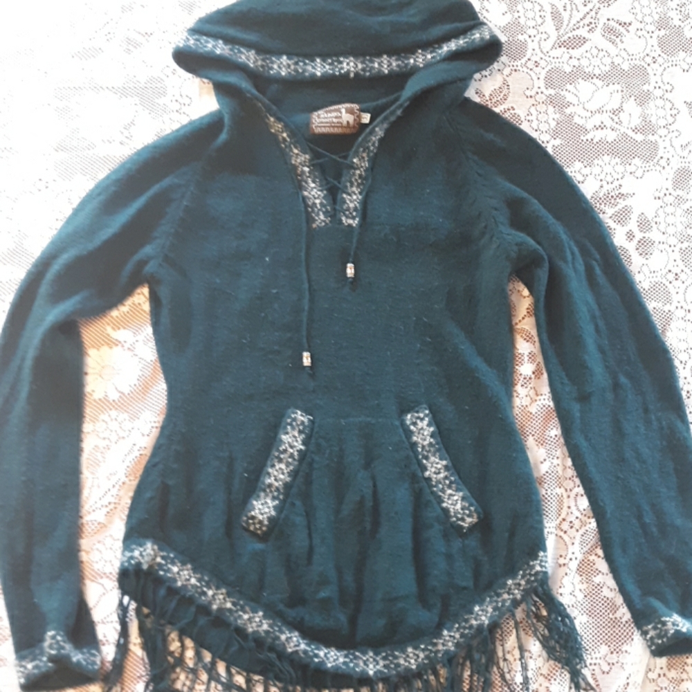 Alpaca Fringe Sweater!